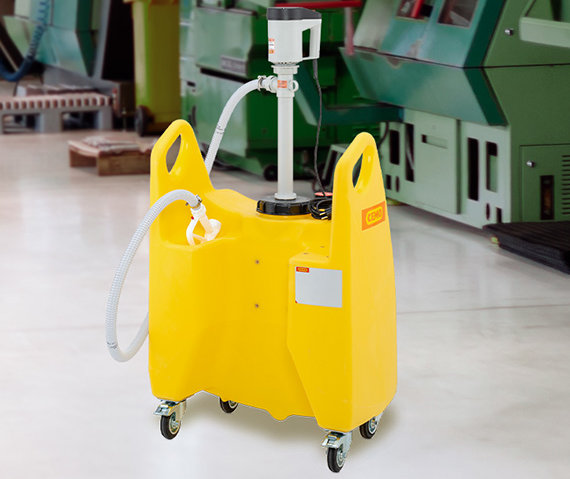 Transfer-Trolley for chemicals Transfer-Trolley for chemicals