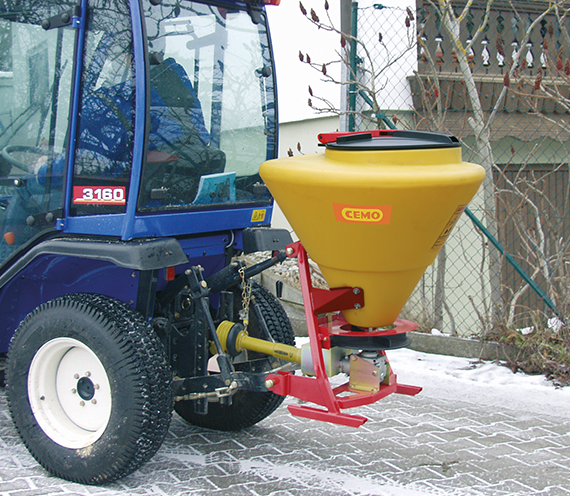 Epandeur à sel CEMO pro 35 litres - produits pour l'hiver en extérieur